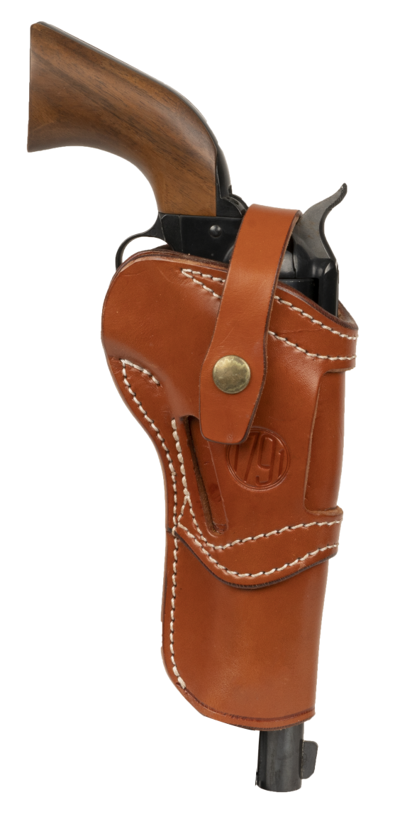 1791 Gunleather SARVH55CBRA RVH5.5 5.5 OWB Size 5.5 Classic Brown Leather Belt Loop Fits Ruger Wrangler Fits Colt SSA Ambidextrous