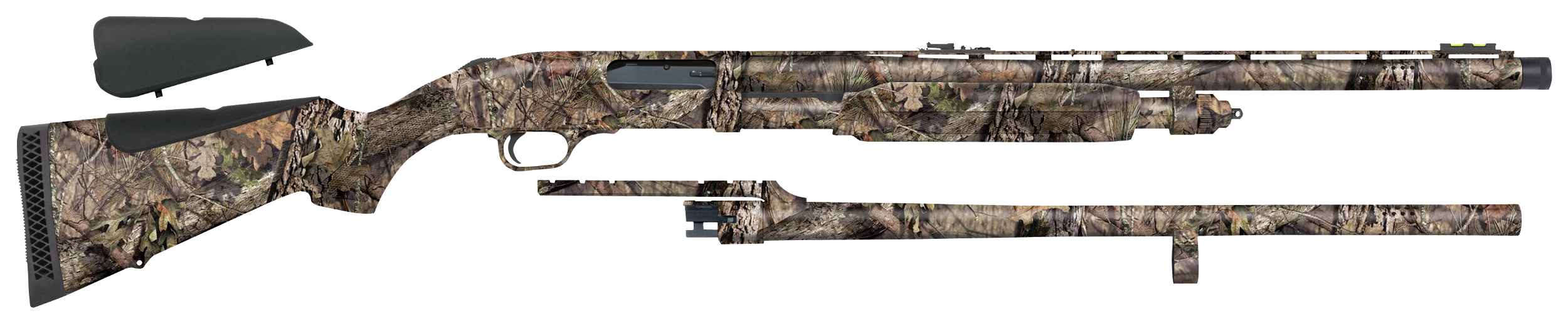 Mossberg 62419 835 Ulti-Mag Turkey/Deer 12 Gauge 24" Mossy Oak Break-Up Country