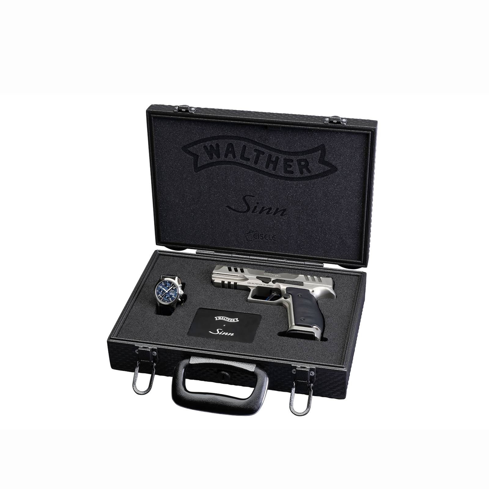 Walther x Sinn PDP Steel Frame Limited Edition Set 9mm 4.5" w- Watch -99-img-0