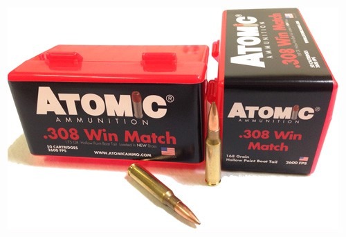 ATOMIC 308 WIN 168GR MATCH BTHP 50RD 10BX/CS <<