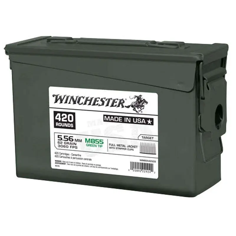 WINCHSTR LC 5.56 62G M855 LC FMJ 420RD