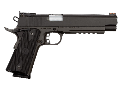 ROCK ISLAND M1911-A1 PRO MATCH 45ACP 6" BBL, PIC RAIL, 1-8RD MAG