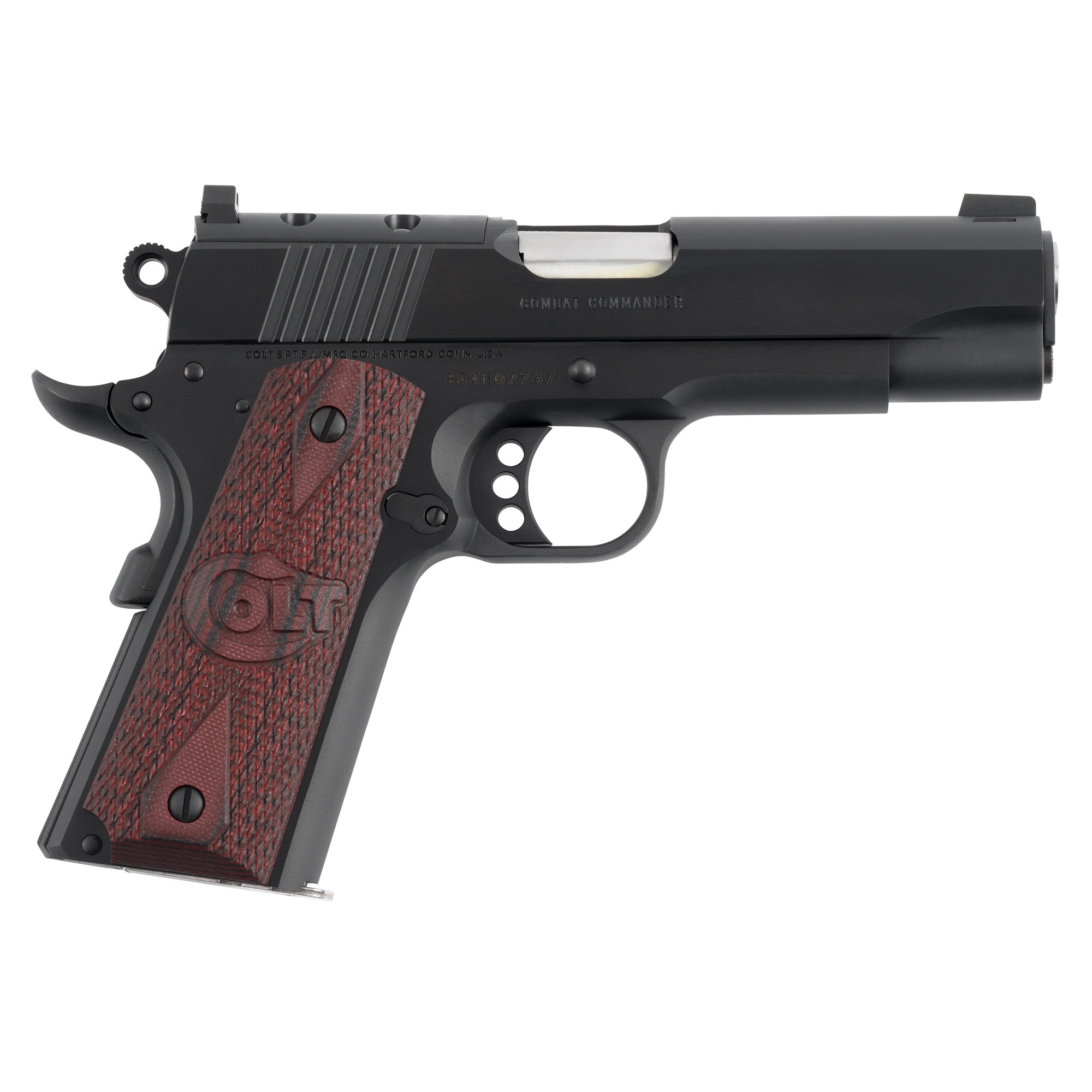 COLT CMBT CMMNDR 38SUP 4.25" 9RD BL