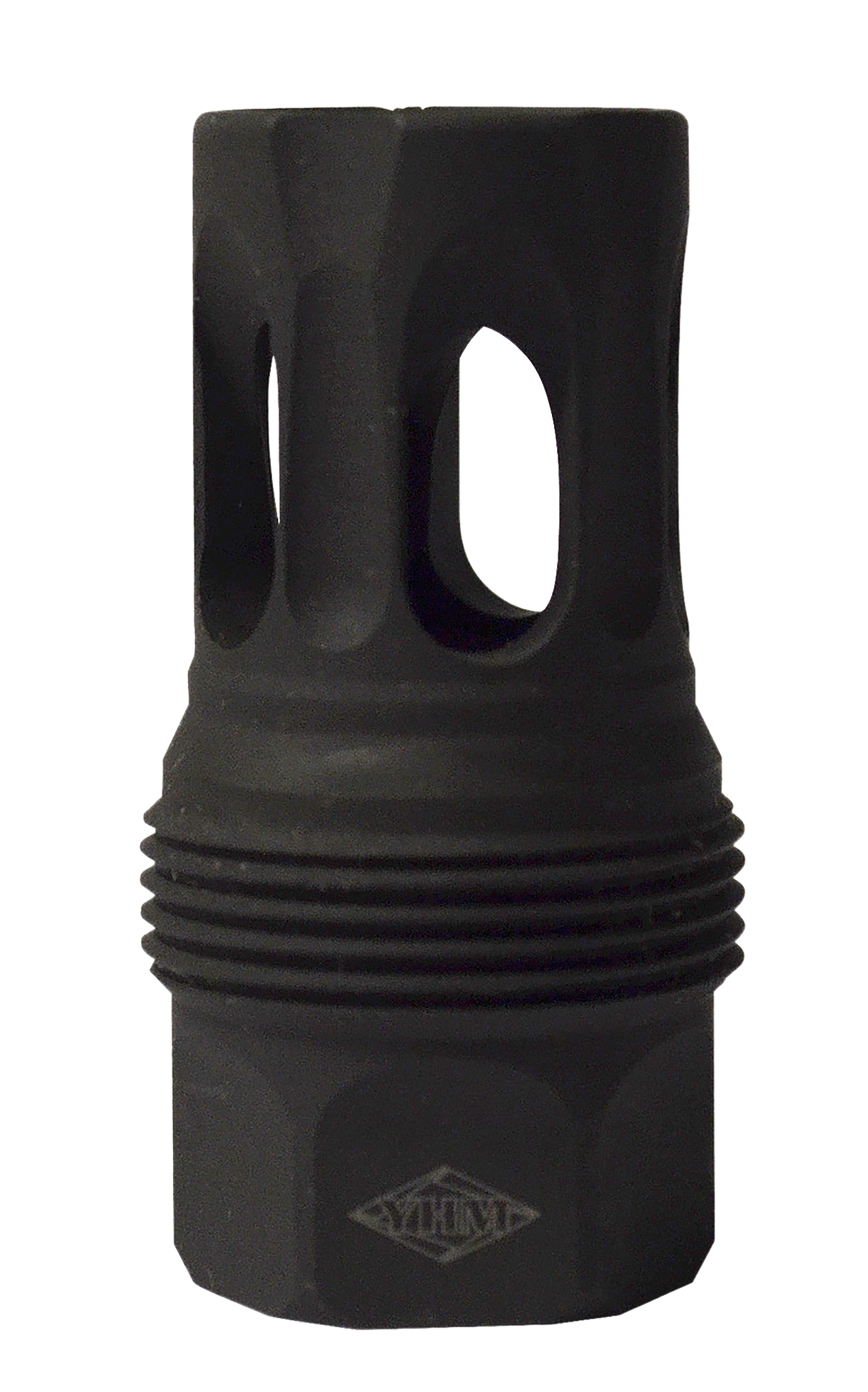 Yankee Hill 444532 sRx Q.D. Flash Hider Short Black Phosphate Steel with 5/8"-32 tpi for sRx Adapters