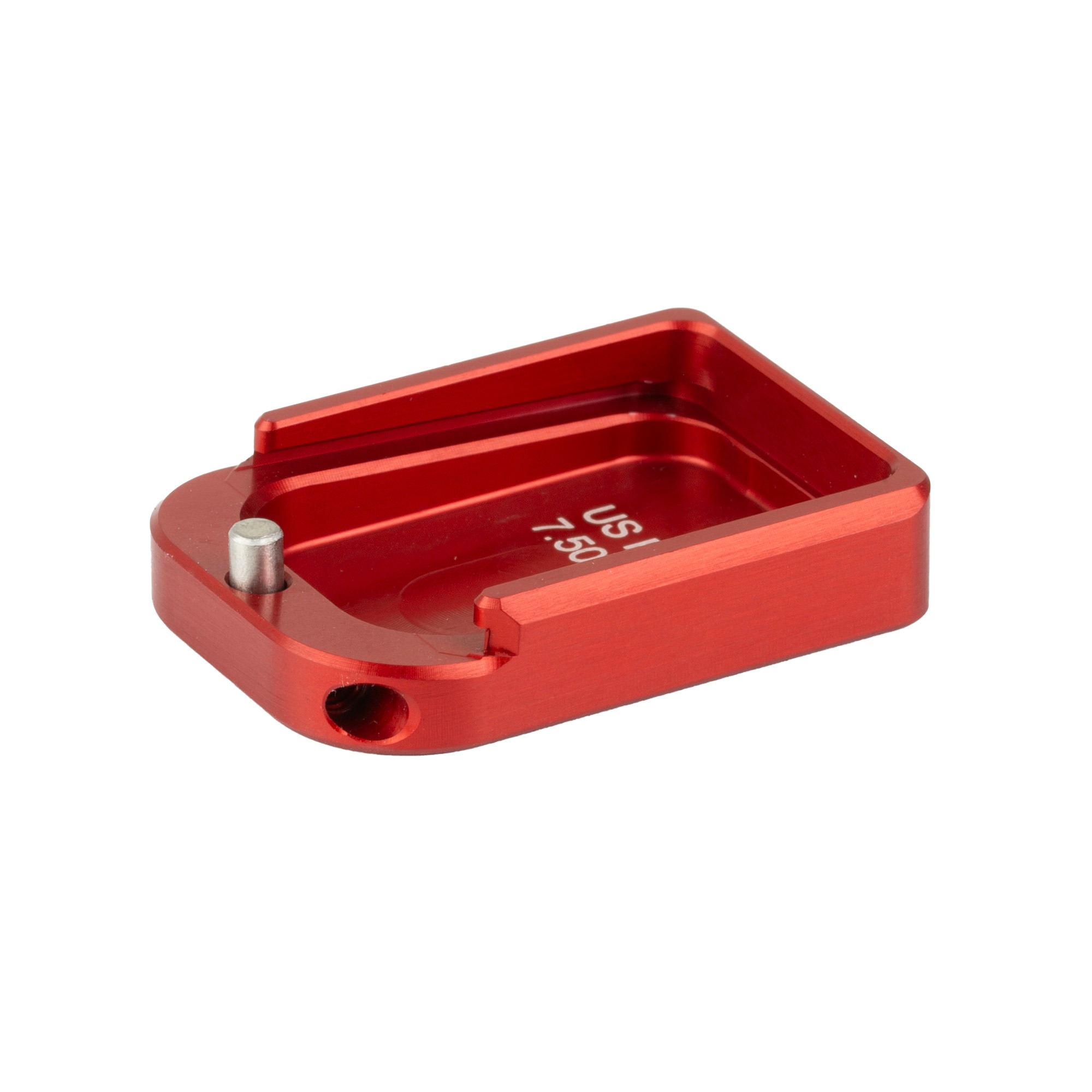 Taran Tactical 2011 9mm/38 Super 4mm +2 Magazine Base Pad Red