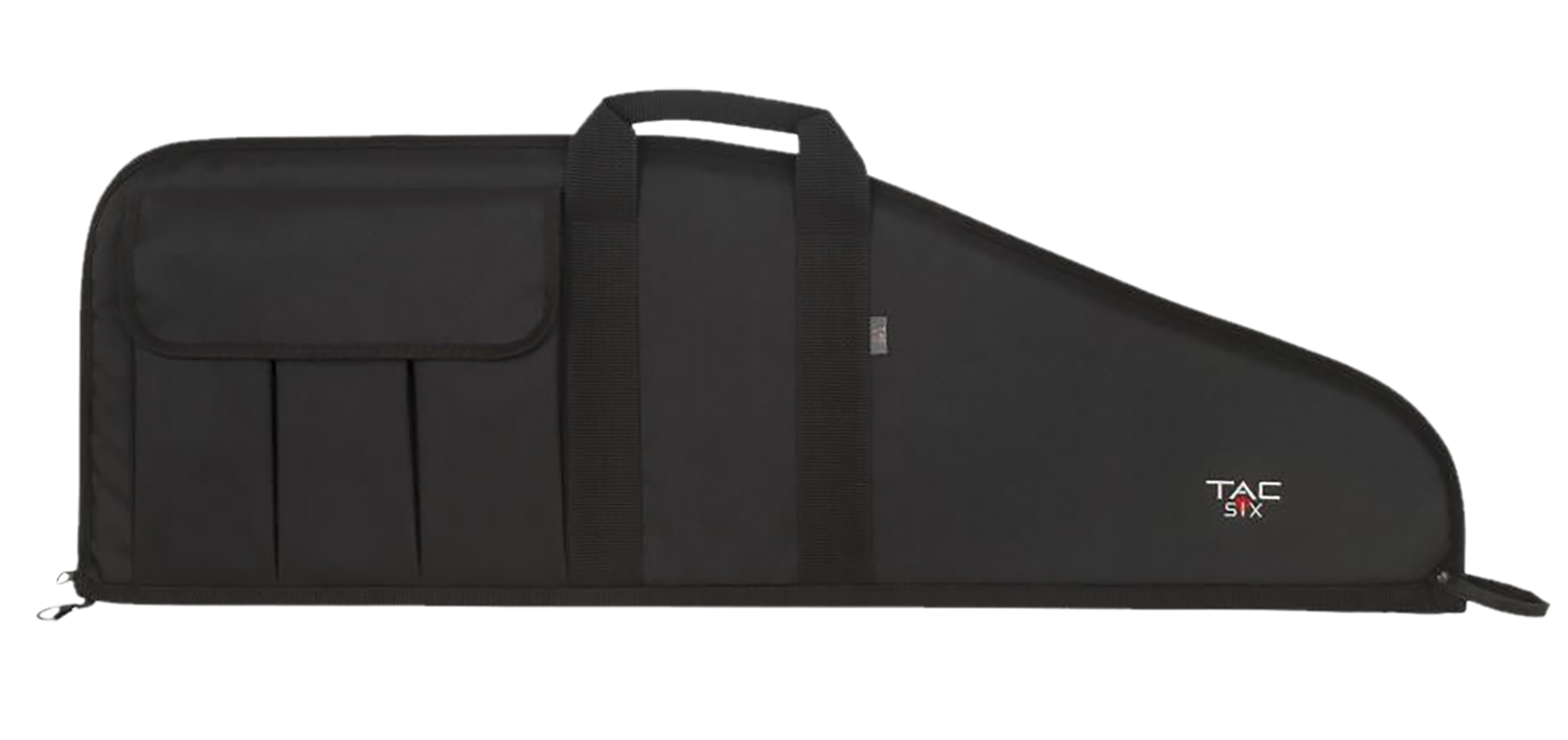 Tac Six 1080 Engage Tactical Rifle Case 38" Black Endura w/ D-Ring & Foam Padding