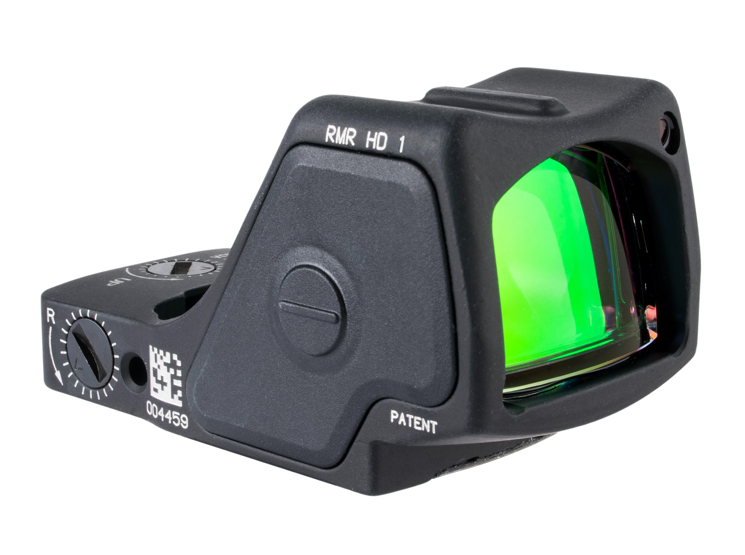 Trijicon 3200001 RMR HD Matte Black 1 x 0.89" x 0.67" 1 MOA Red Dot/55 MOA Circle Multi Reticle