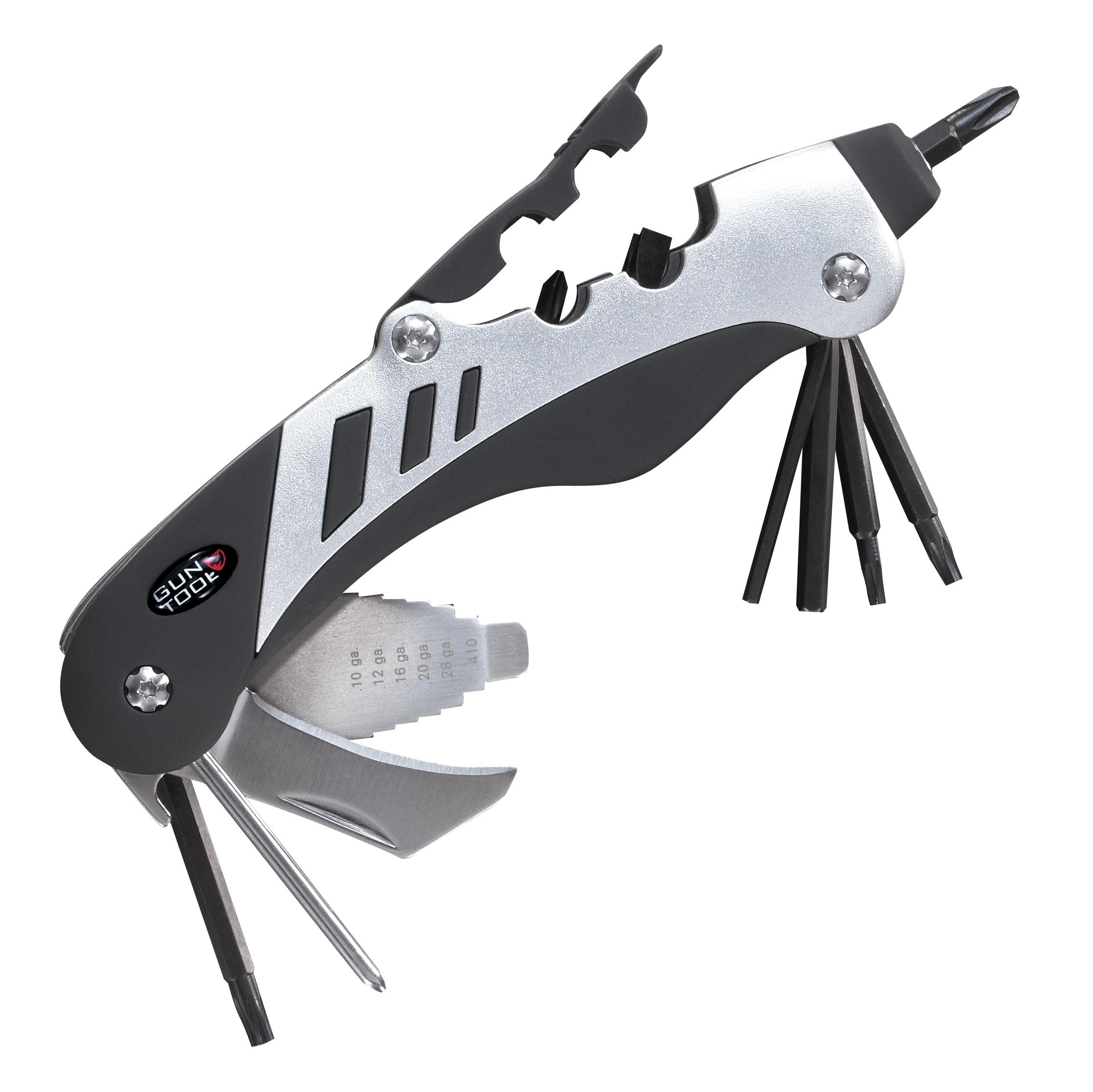 Real Avid AVGTCL211 Gun Tool  Black/White Rubber Grip Coated Polymer Jackets Rifle/Shotgun