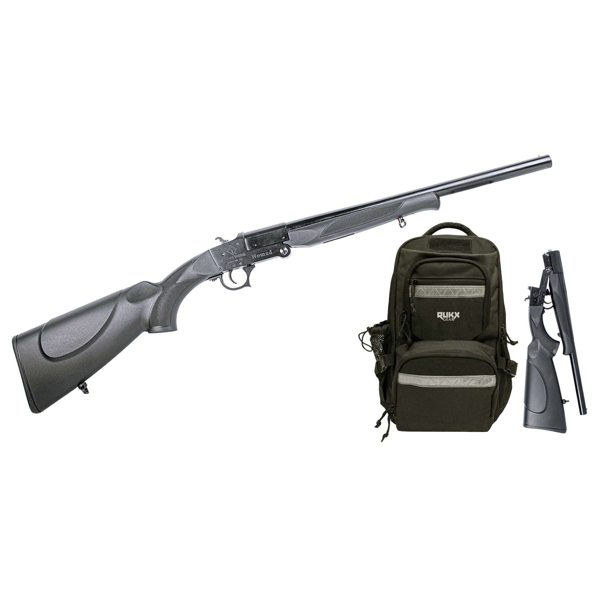 ATI NOMAD 12GA SINGLE 18" BLK RUKX