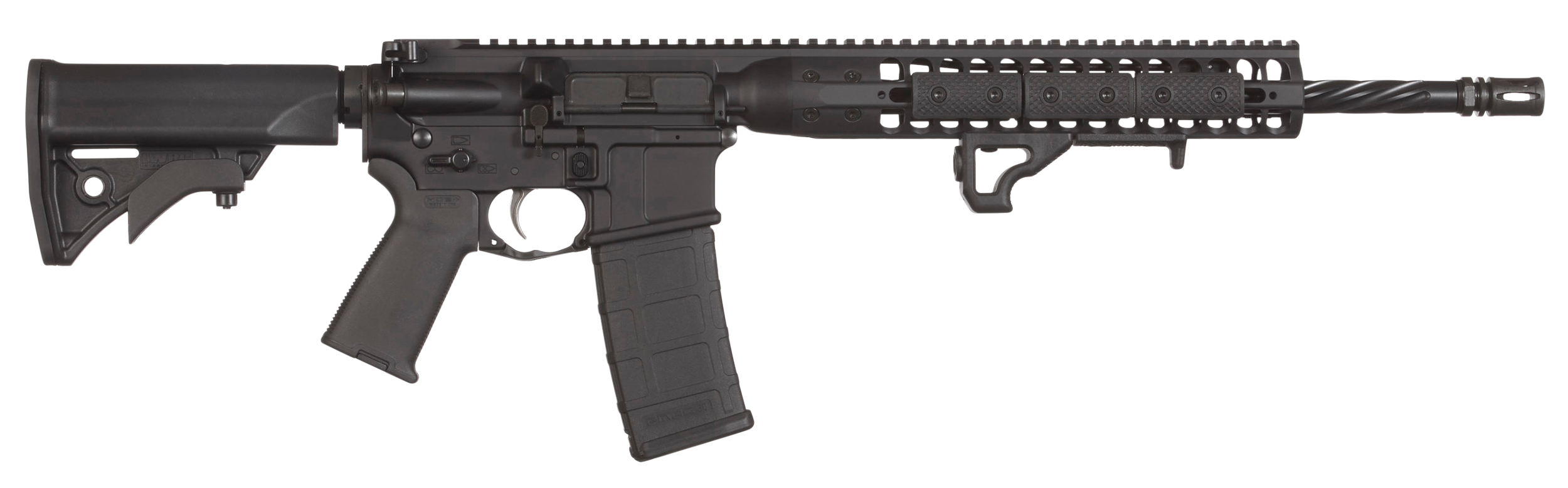 LWRC ICDIR5B16 LWRCI Direct Impingement 5.56x45mm NATO 16.10" 30+1 Black Anodized Black 6 Position Stock Black Magpul MOE+ Grip