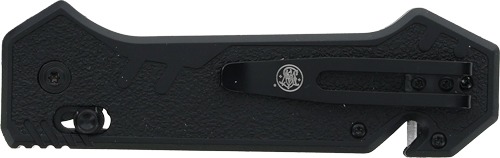 S&W M&P BORDER GUARD 3.5" PIVOT LOCK STRAP CUTTER BLACK