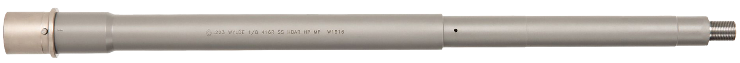 Ballistic Advantage BABL223017P Premium Series  223 Wylde 16" Midlength Gas System with SPR Profile Stainless Bead Blasted Finish 416R Stainless Steel for AR-15