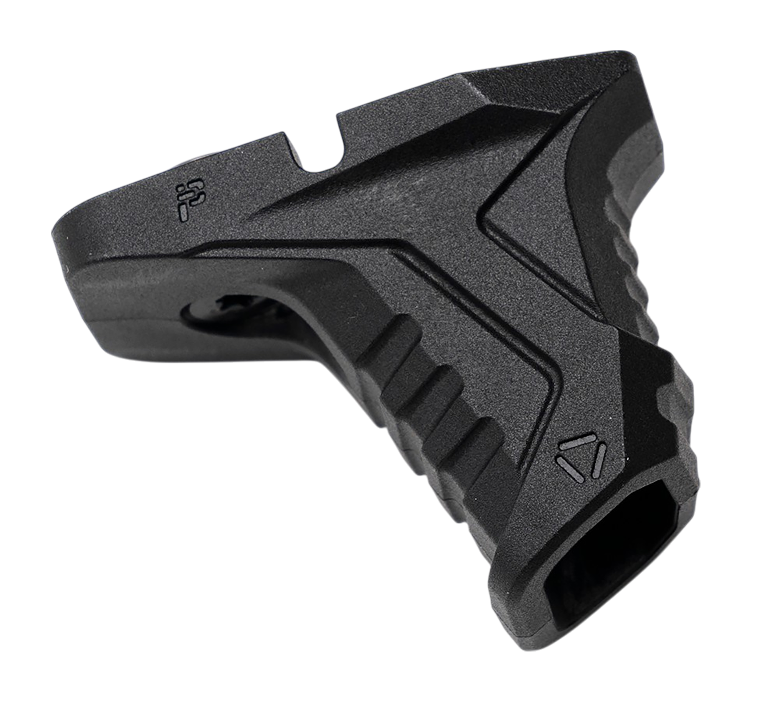Strike Industries AR-CMS-MHS-BK Mini Handstop  Black Polymer