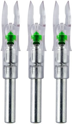 NOCKTURNAL LIGHTED NOCK X-SERIES GREEN 3/PACK