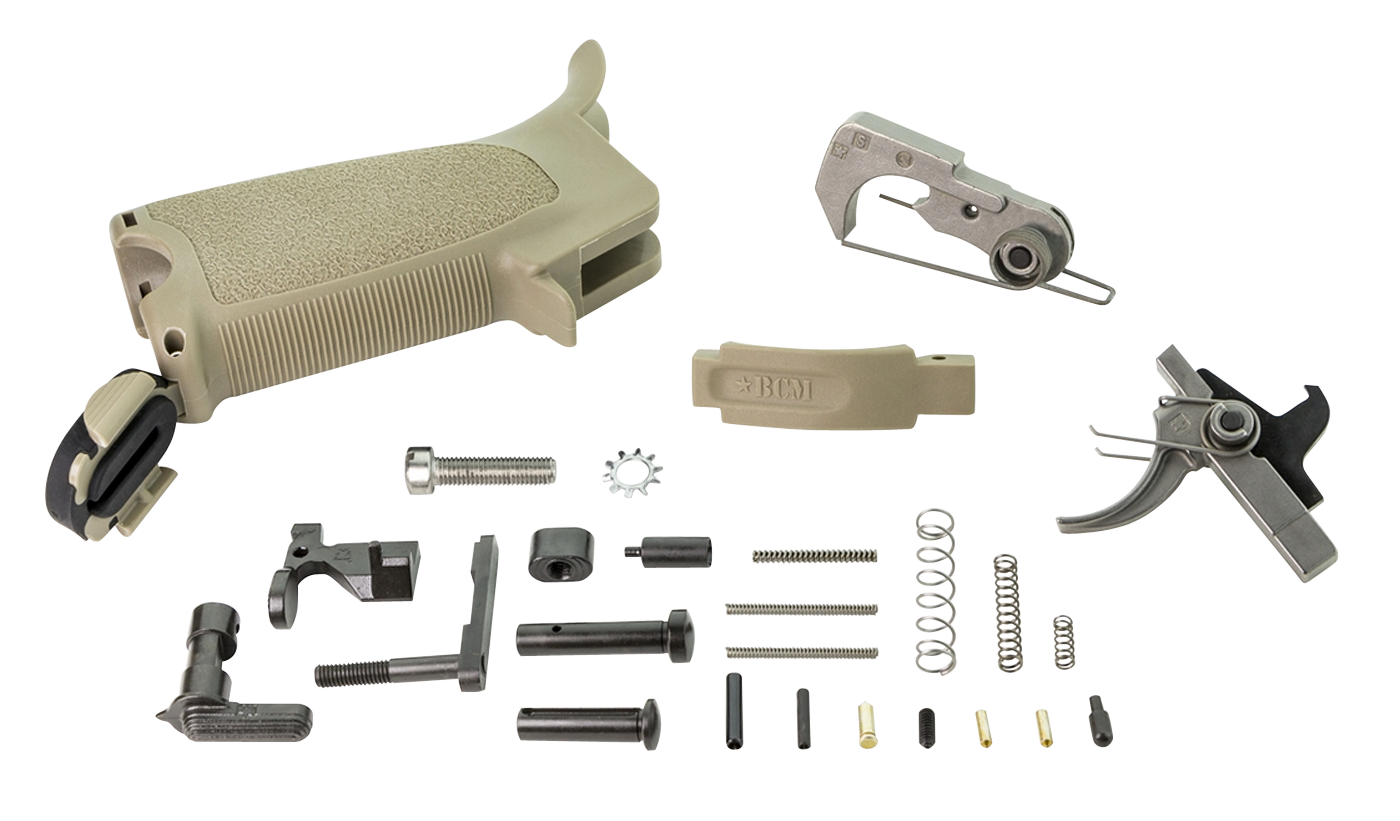 BCM ELPKFDE BCMGunfighter Enhanced AR-15 Polymer Grip Flat Dark Earth
