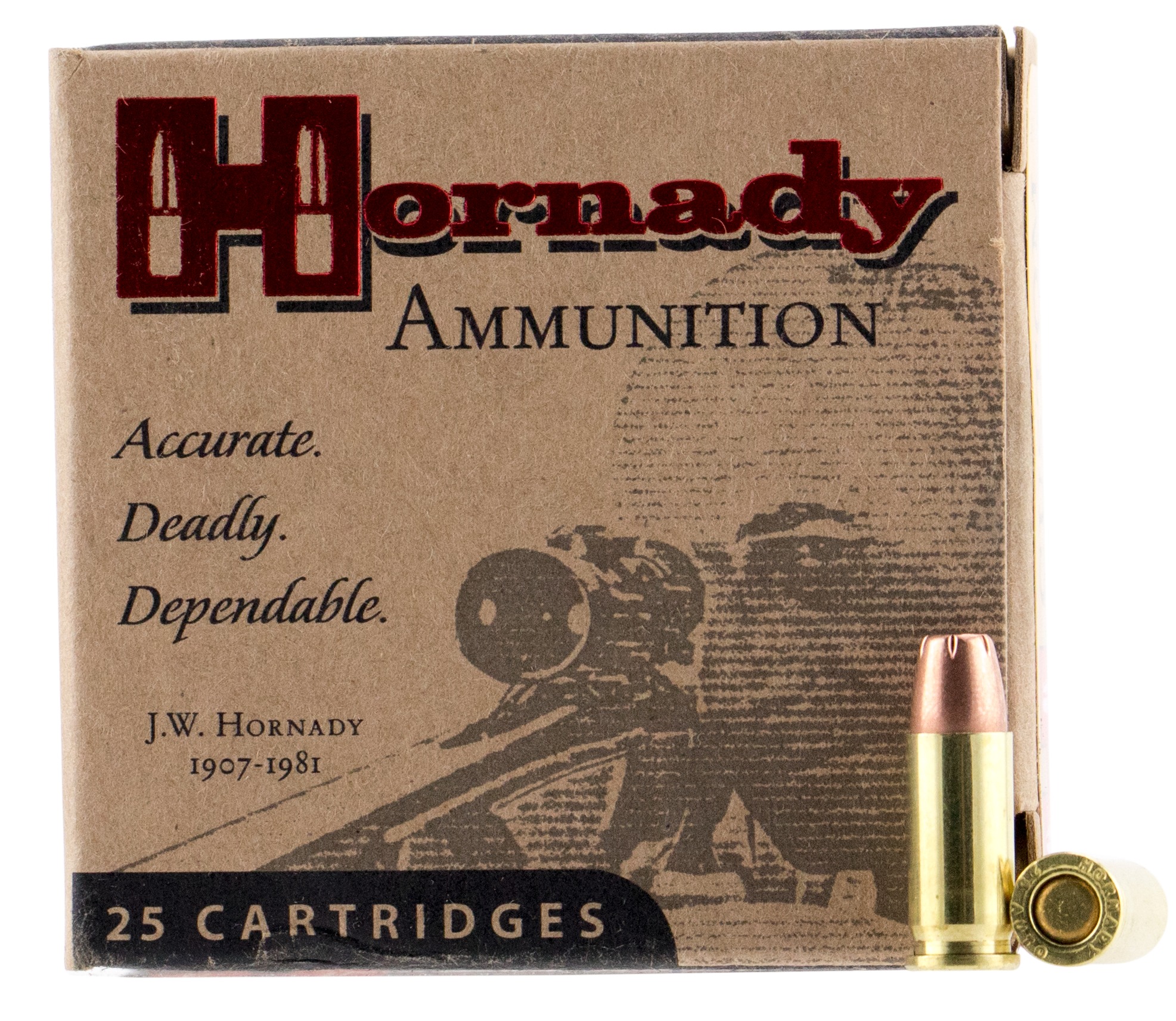 Hornady 90012 Custom 25ACP 35gr Hornady XTP Hollow Point 25 Per Box/10 Case
