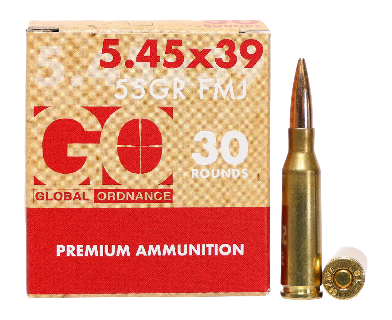 GO 197892005456 545X39 55GR FMJ 30/30