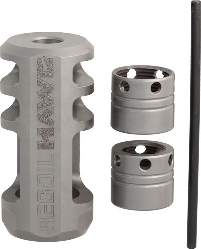 BROWNING RECOIL HAWG MUZZLE BRAKE SILVER COLLARS & TOOL