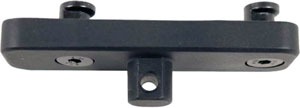 GUNTEC BIPOD ADAPTER ALUMINUM KEYMOD BLACK
