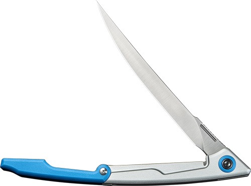 CIVIVI KNIFE SHAWKA 5.81" SILVER BLUE FOLDING FILLET KN!