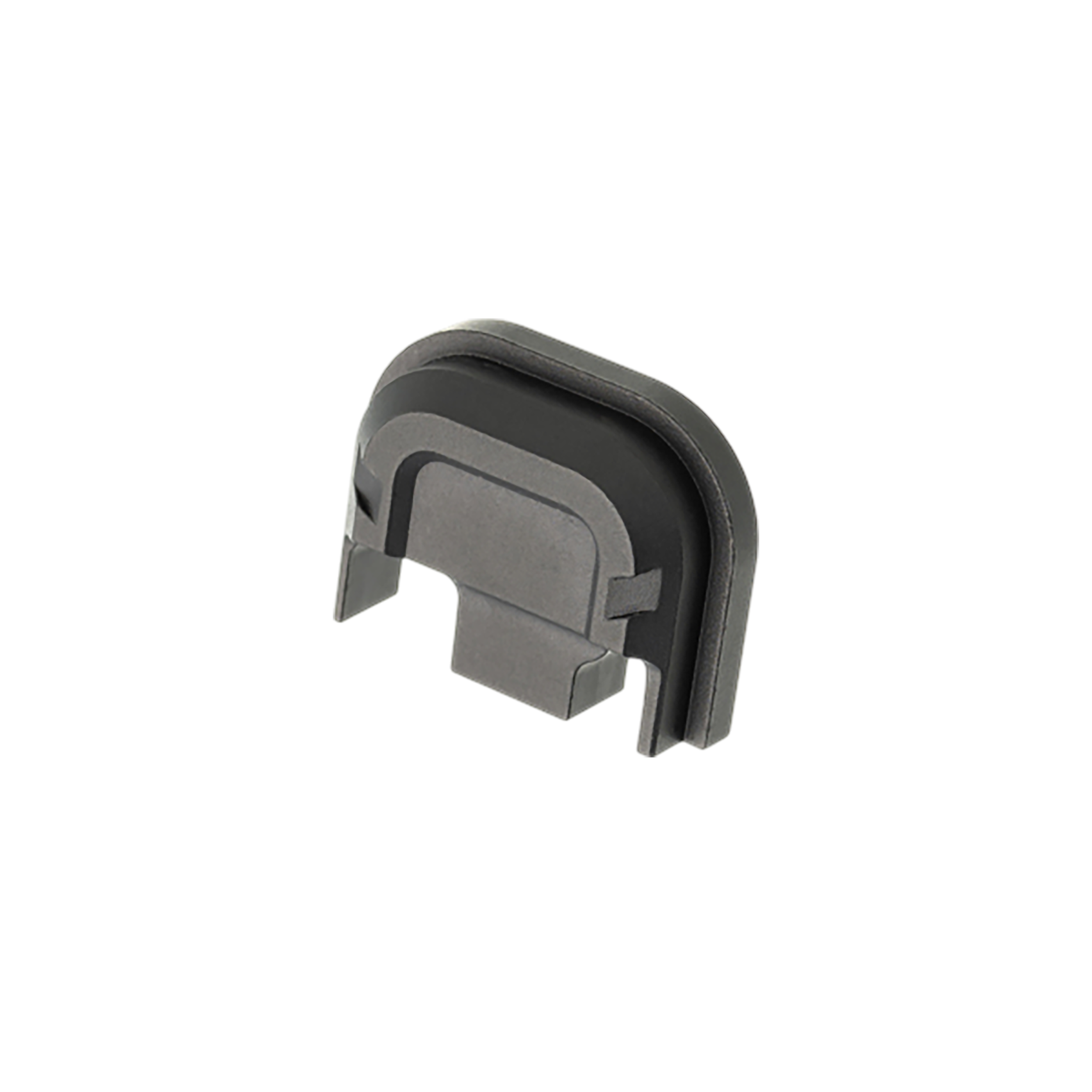 Tyrant CNC TDG14SPBLACK Slide Cover Plate  Chevron Design Glock Gen1-4 Black Aluminum