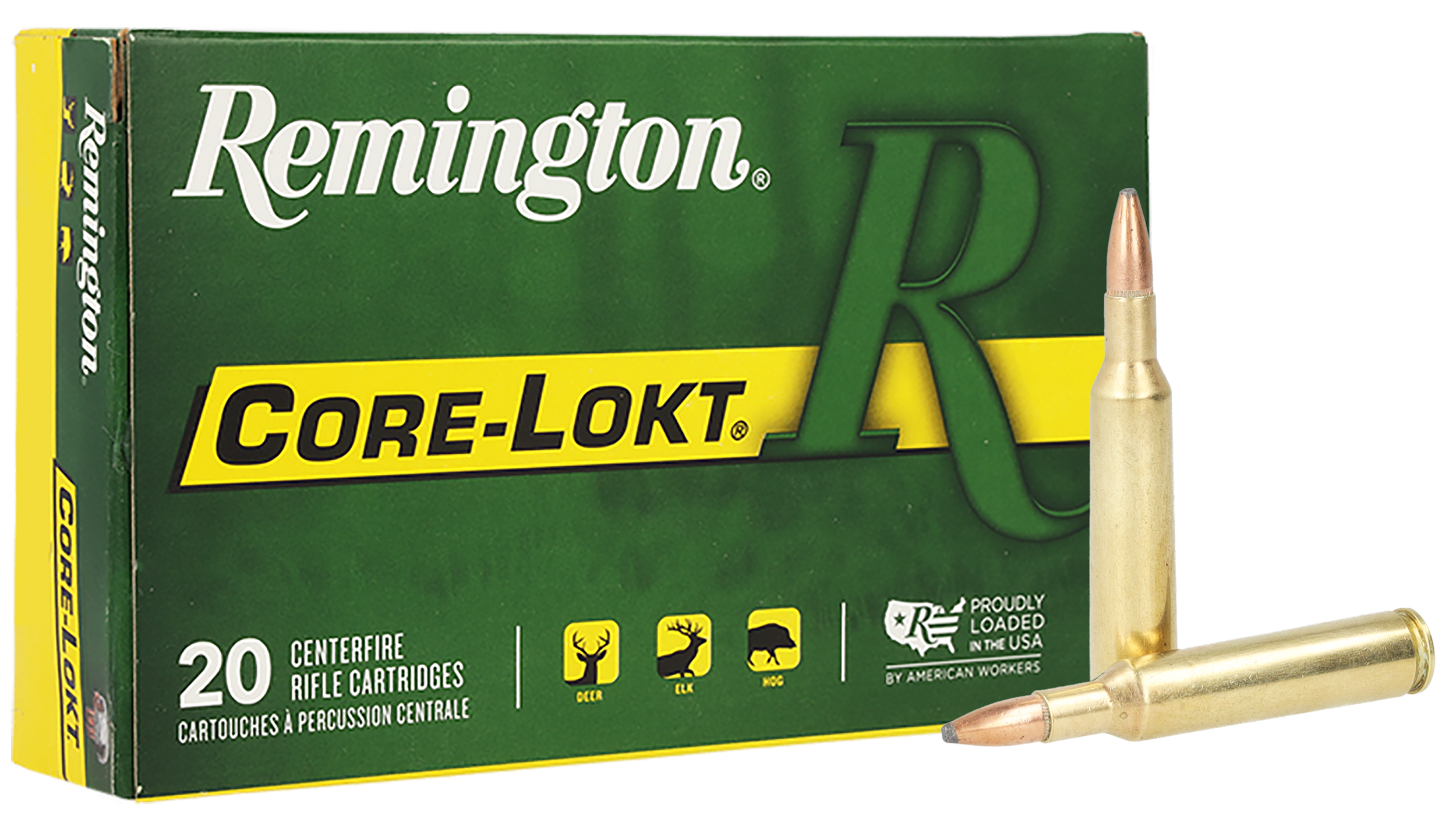 Remington Ammunition 29051 Core-Lokt  6mm 100gr Pointed Soft Point Core Lokt 20 Per Box/10 Case