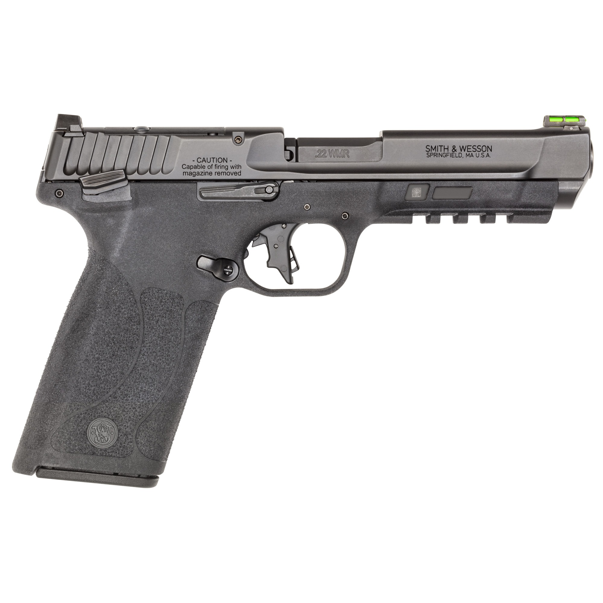 S&W M&P 22WMR 4.35" OR MS 10RD BLK