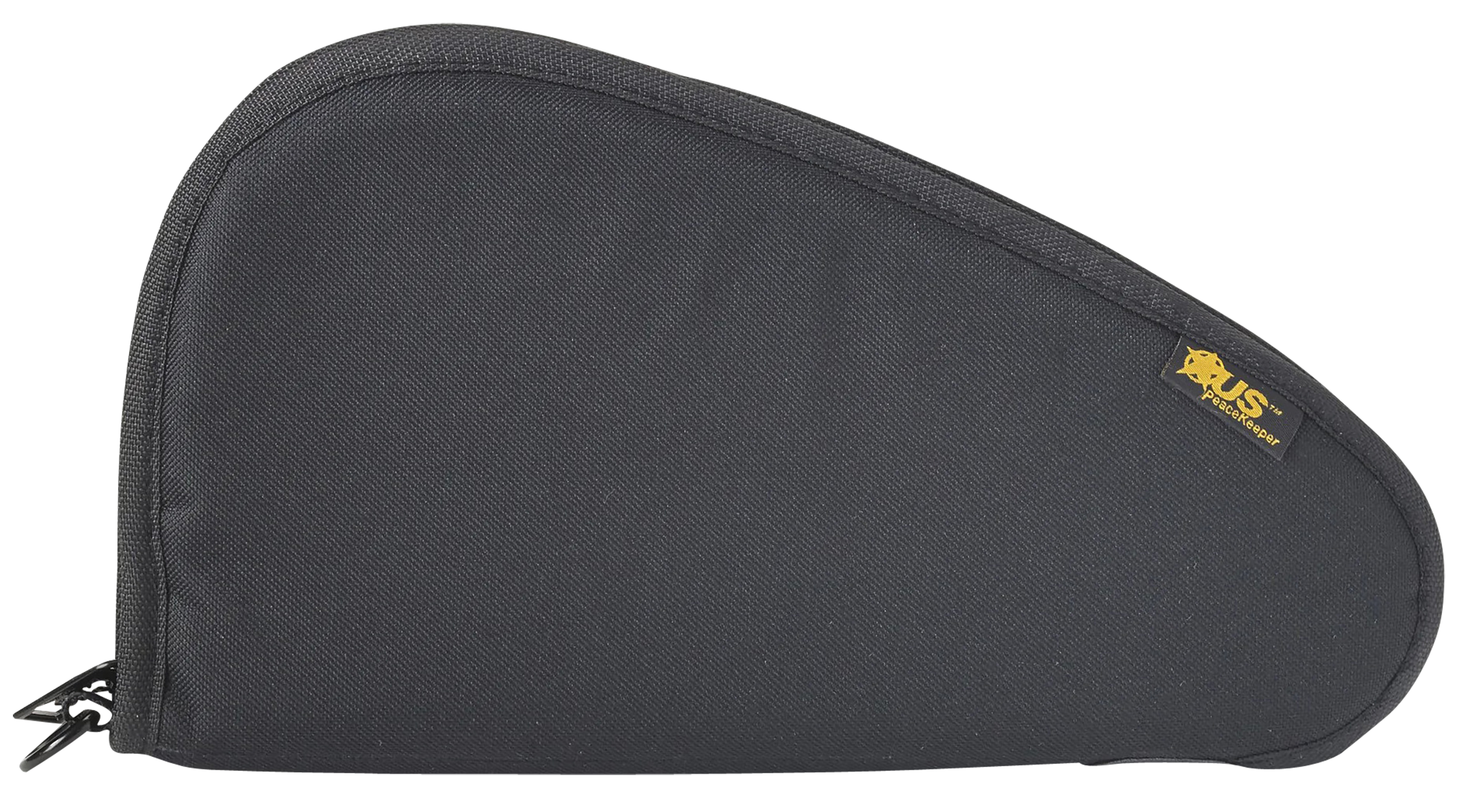 US PeaceKeeper P21013 Pistol Case  Black Holds 1 Handgun Polyester