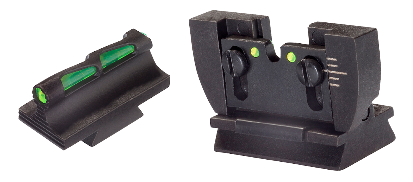 HiViz RG1022 Ruger 10/22 Rifle Interchangeable Sight Set LiteWave Black Front and Rear