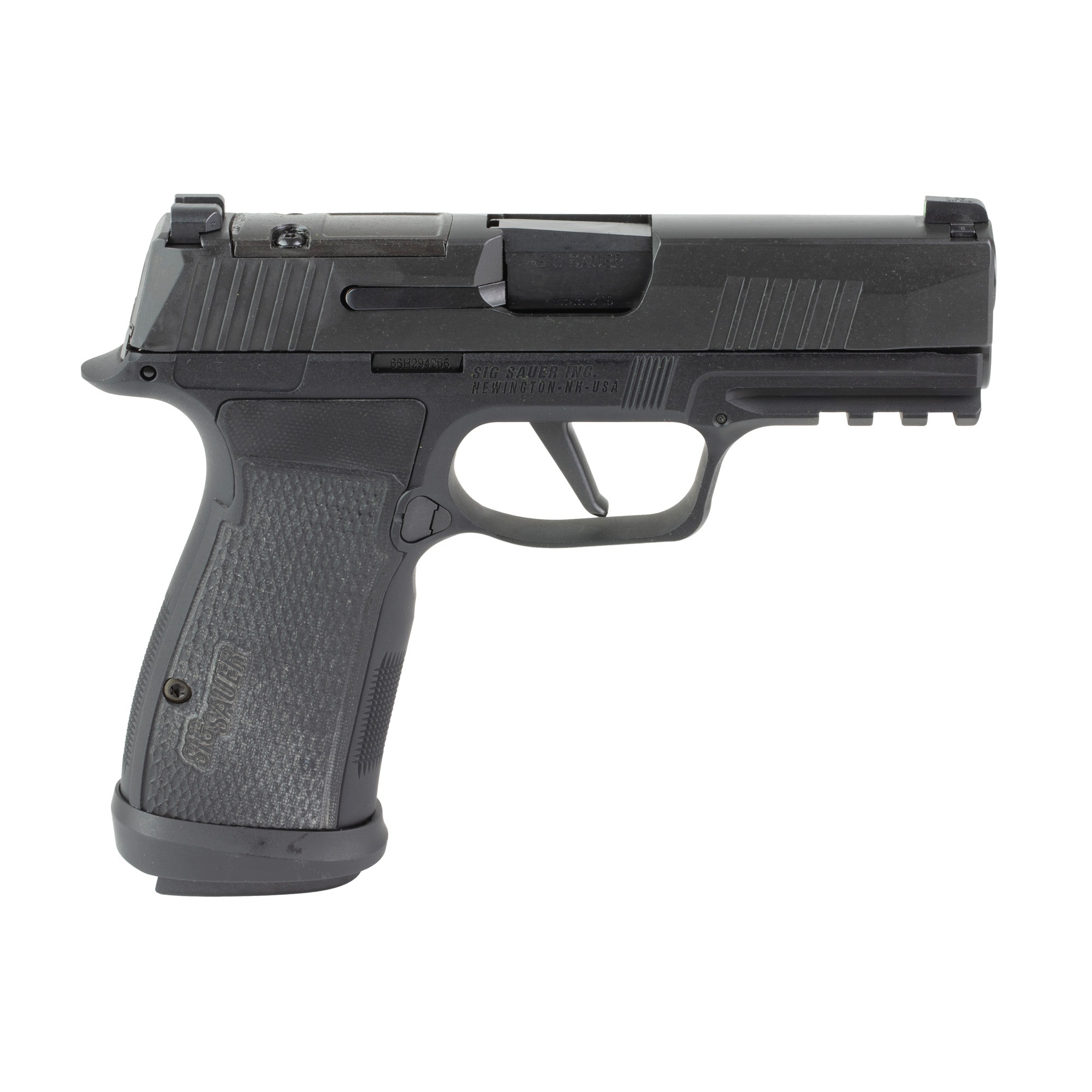 SIG P365 9MM 3.7" X-RAY 17RD BLK