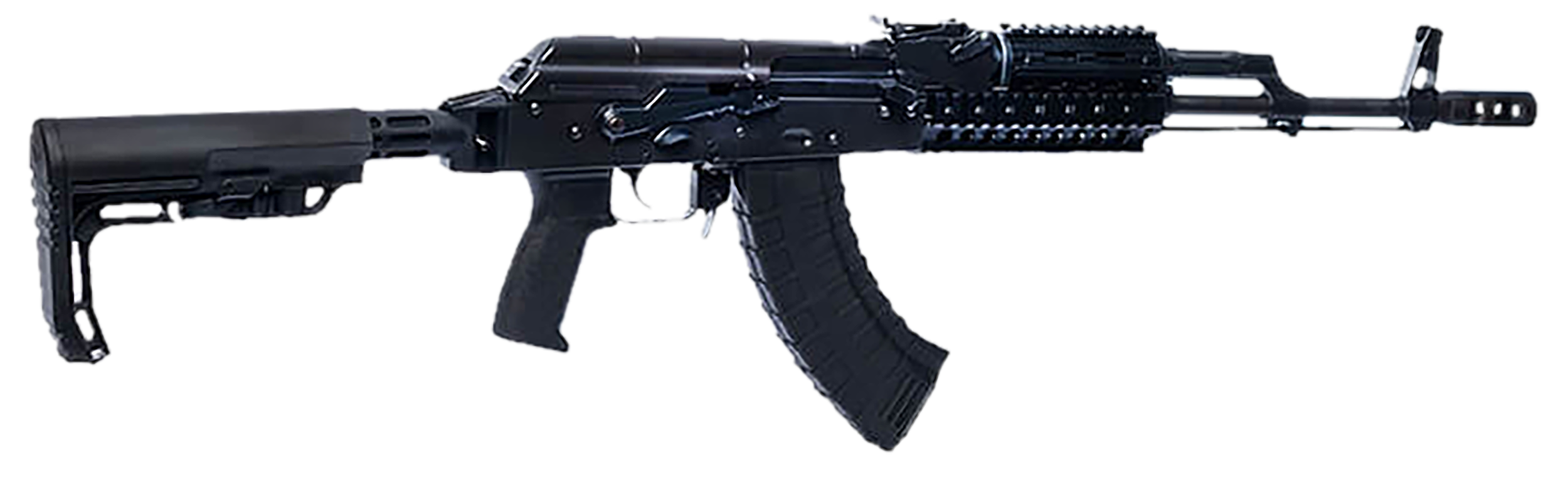 Riley Defense Inc RAK103MFT RAK Tactical 7.62x39mm 30+1 16.25" Black Nitride Threaded Barrel, Black Oxide Mil-Spec Receiver, MFT Collapsible Black Polymer Stock, Black Polymer Grip