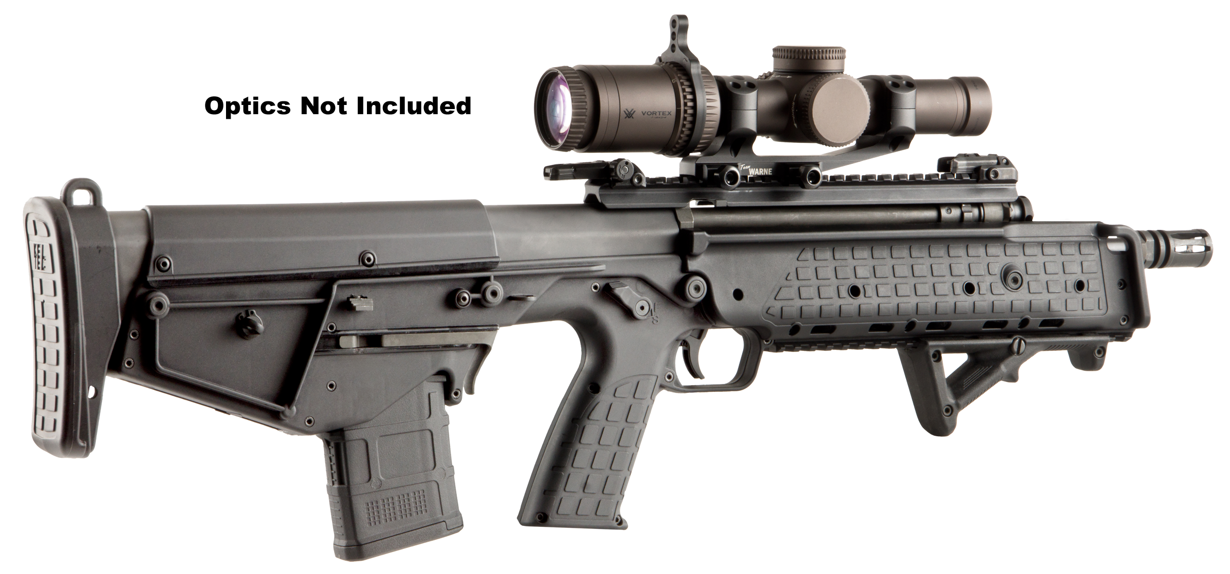 Kel-Tec RDB20BLK RDB 5.56x45mm NATO Caliber with 20.50" Barrel, 20+1 Capacity, Black Metal Finish, Black Fixed Bullpup Stock & Polymer Grip Ambidextrous Hand