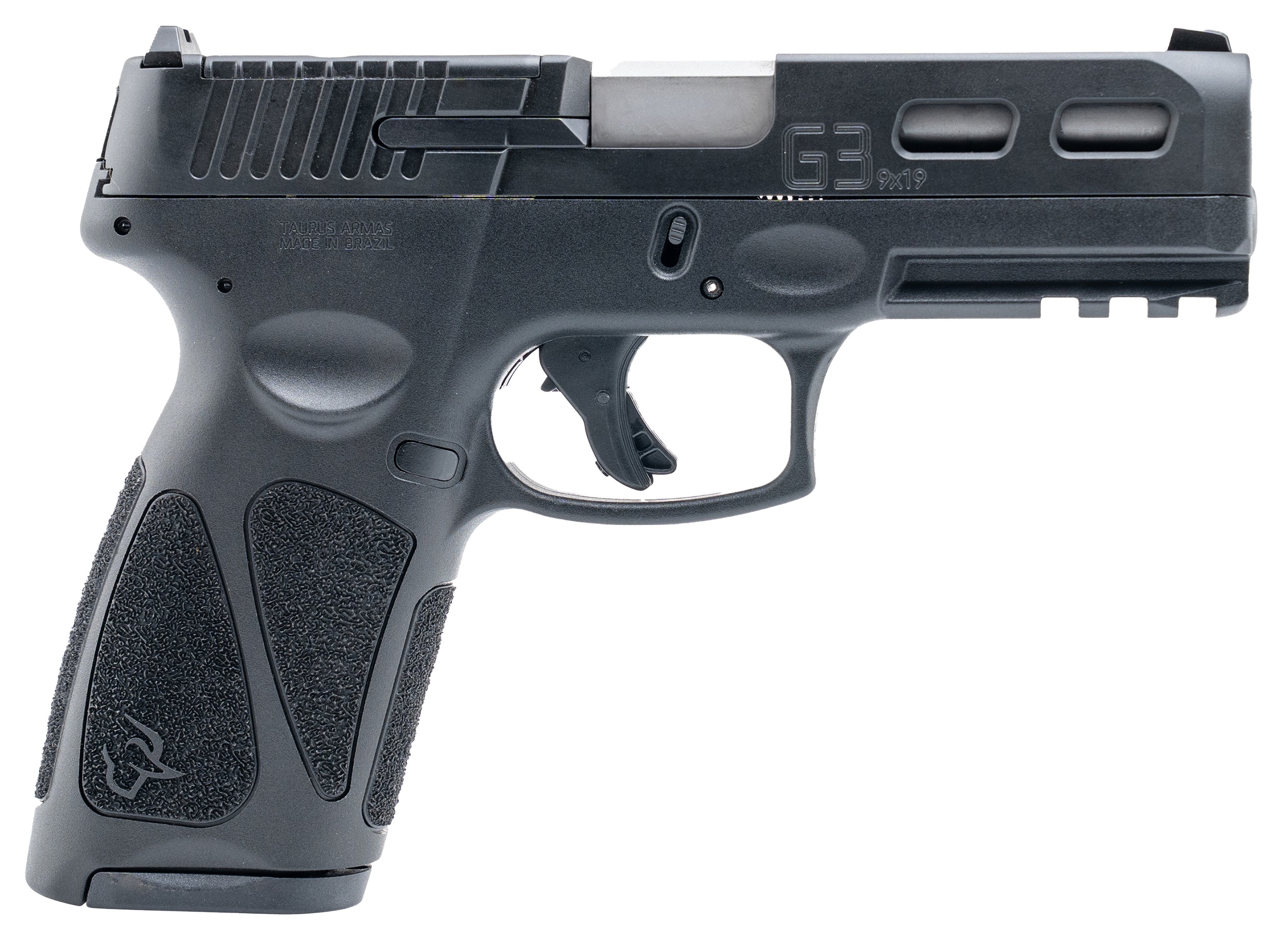 Taurus 1-G3P941-STL G3  Full Size Frame 9mm Luger 17+1 4" Stainless Stainless Steel Barrel, Tungsten Gray Cerakote Stainless Steel Optic Cut/Serrated Slide, Gray Polymer Frame w/Picatinny Rail