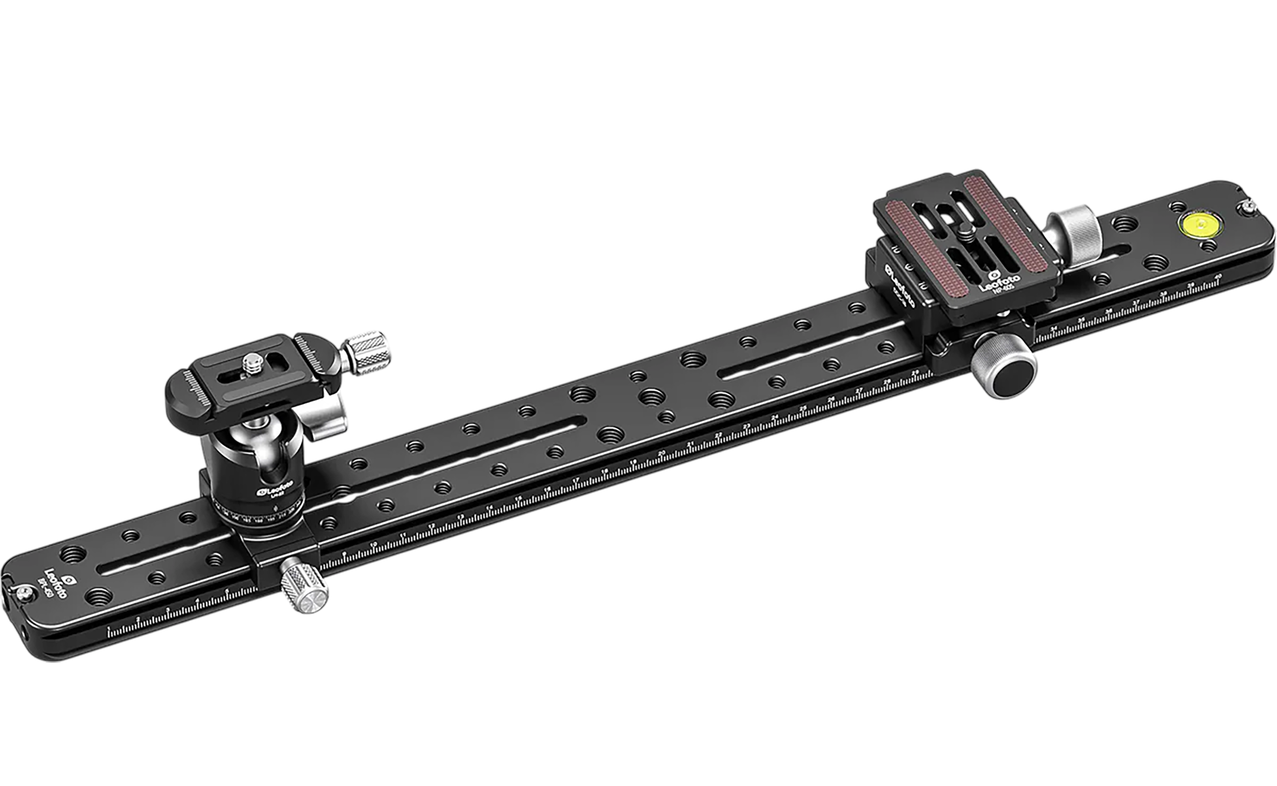 Leofoto Usa FDM-04 Binocular Rangefinder Rail Kit Black Aluminum 17.71" Long