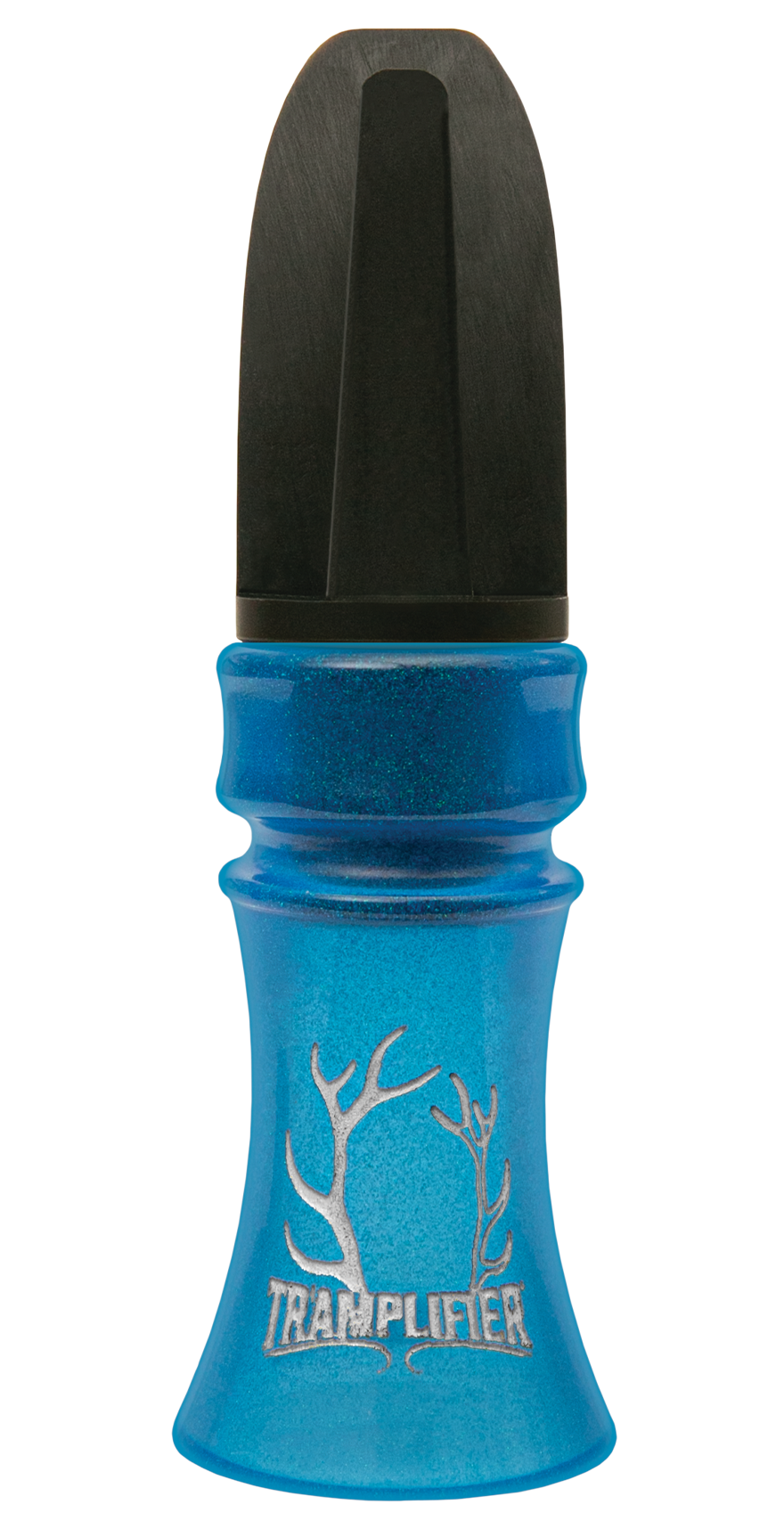 Primos 952 Tramplifier Short Range Open Call Single Reed Calf/Cow Sounds Attracts Elk Black Acrylic