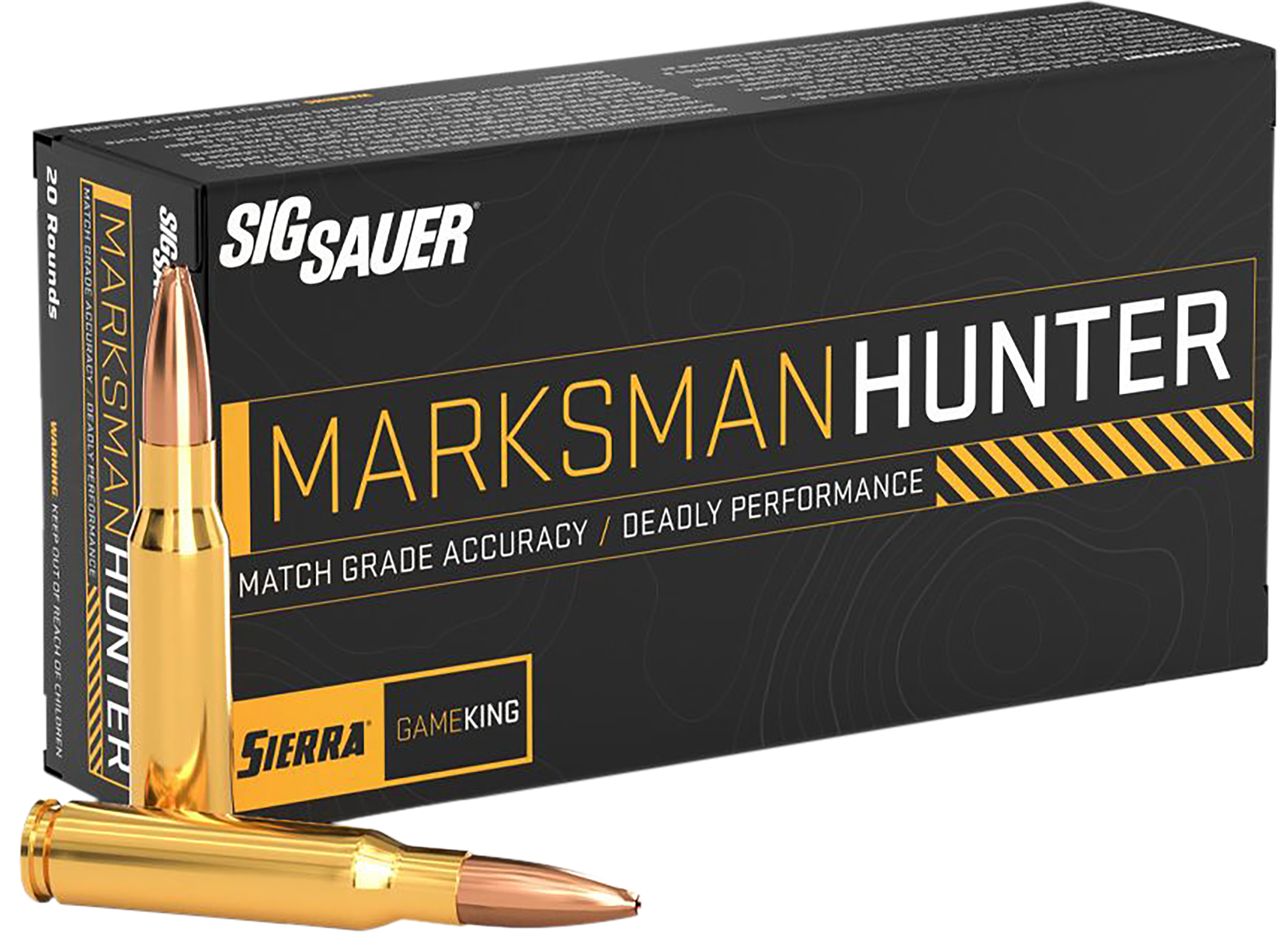 Sig Sauer E3WMGK16520 Marksman Hunter  300WM 165gr 20 Per Box/10 Case