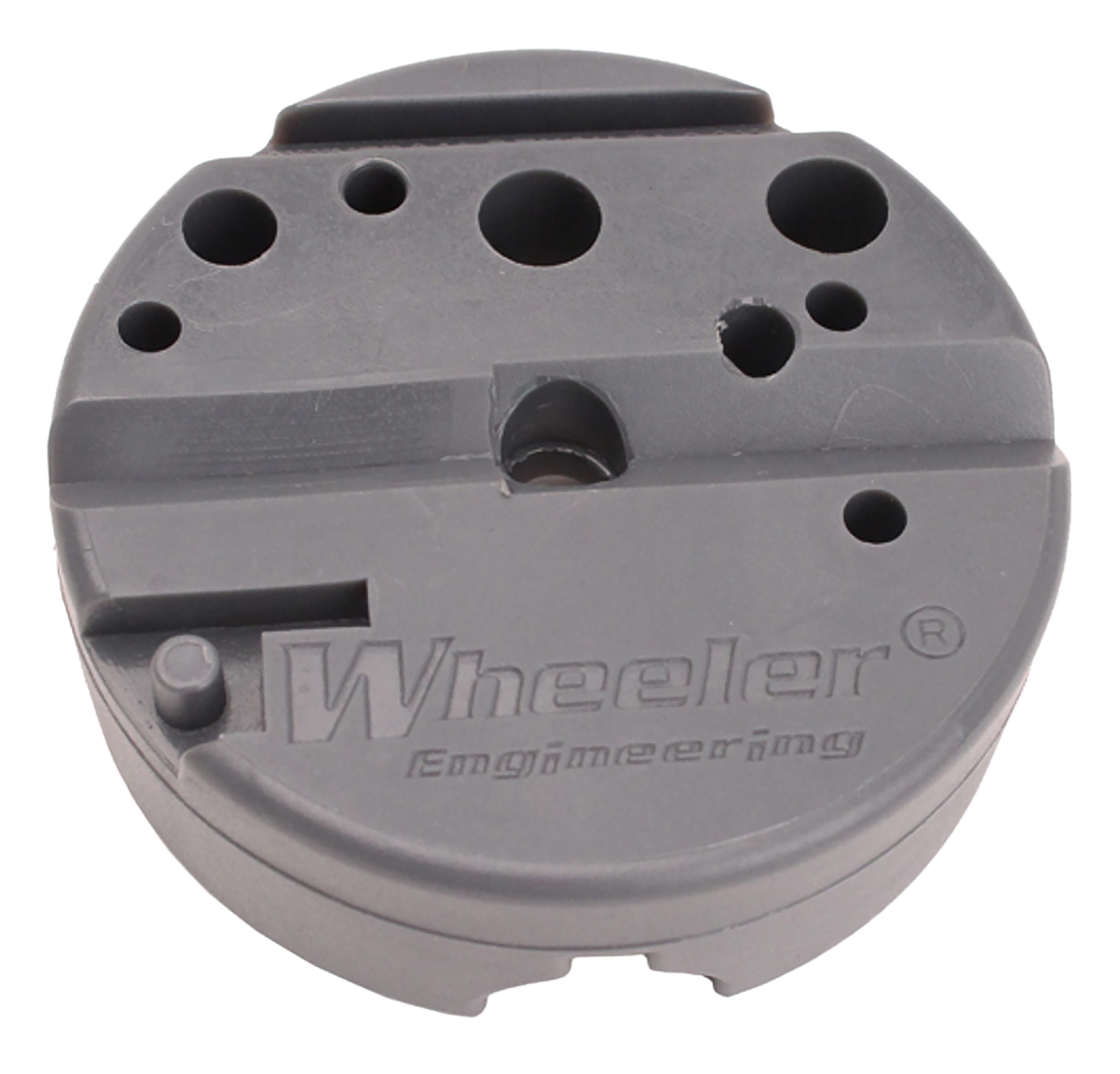 Wheeler 672215 Universal Bench Block Black Urethane Handgun 1 Pieces