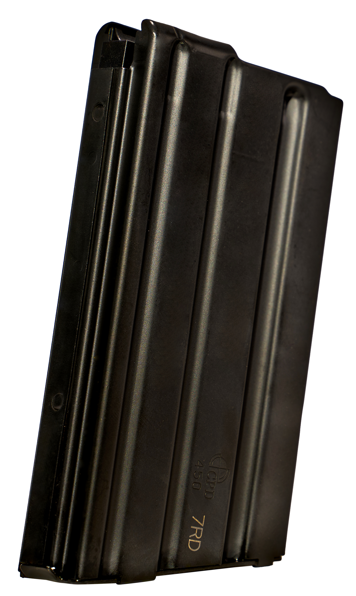 DuraMag 7X45041175CPD AR-15 Duramag SS 7rd 450 Bushmaster Black Stainless Steel