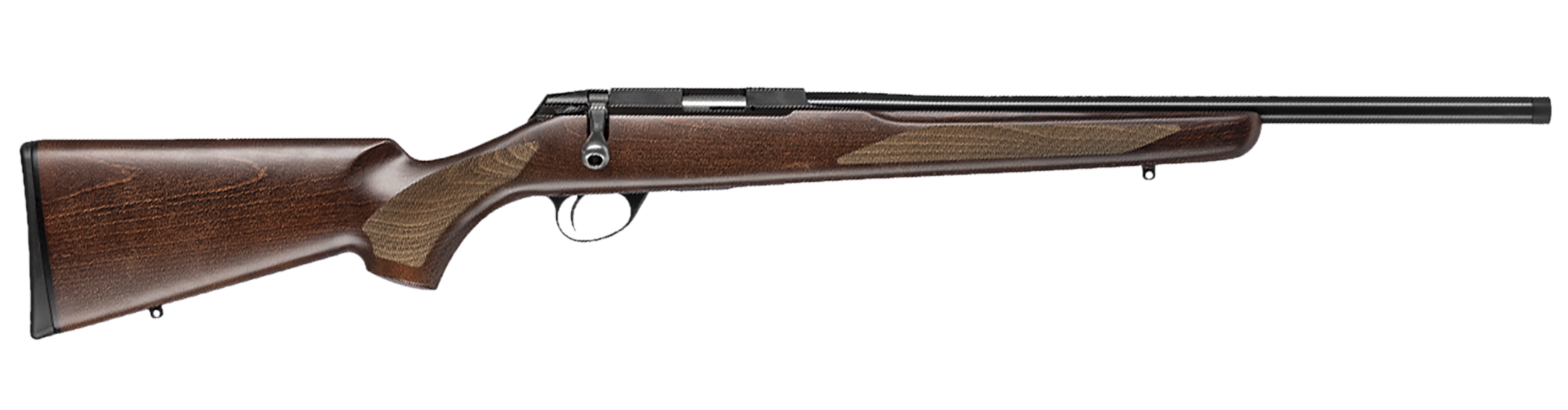 Tikka JRT1XH300 T1X Hunter 22 LR 5+1 20" Black Threaded Barrel, Black Drilled & Tapped Steel Receiver, Oiled Fixed Wood Stock, Right Hand