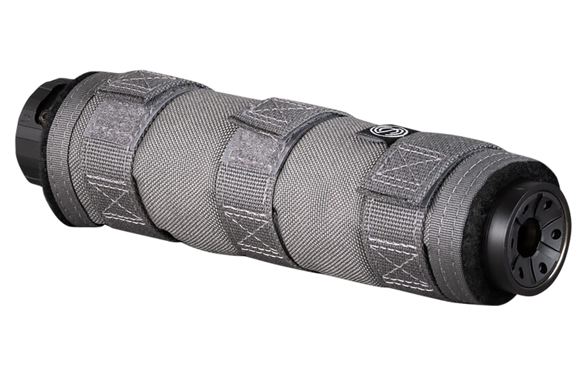 SilencerCo AC1982 High Temp Suppressor Cover 7.50" Gray Nylon