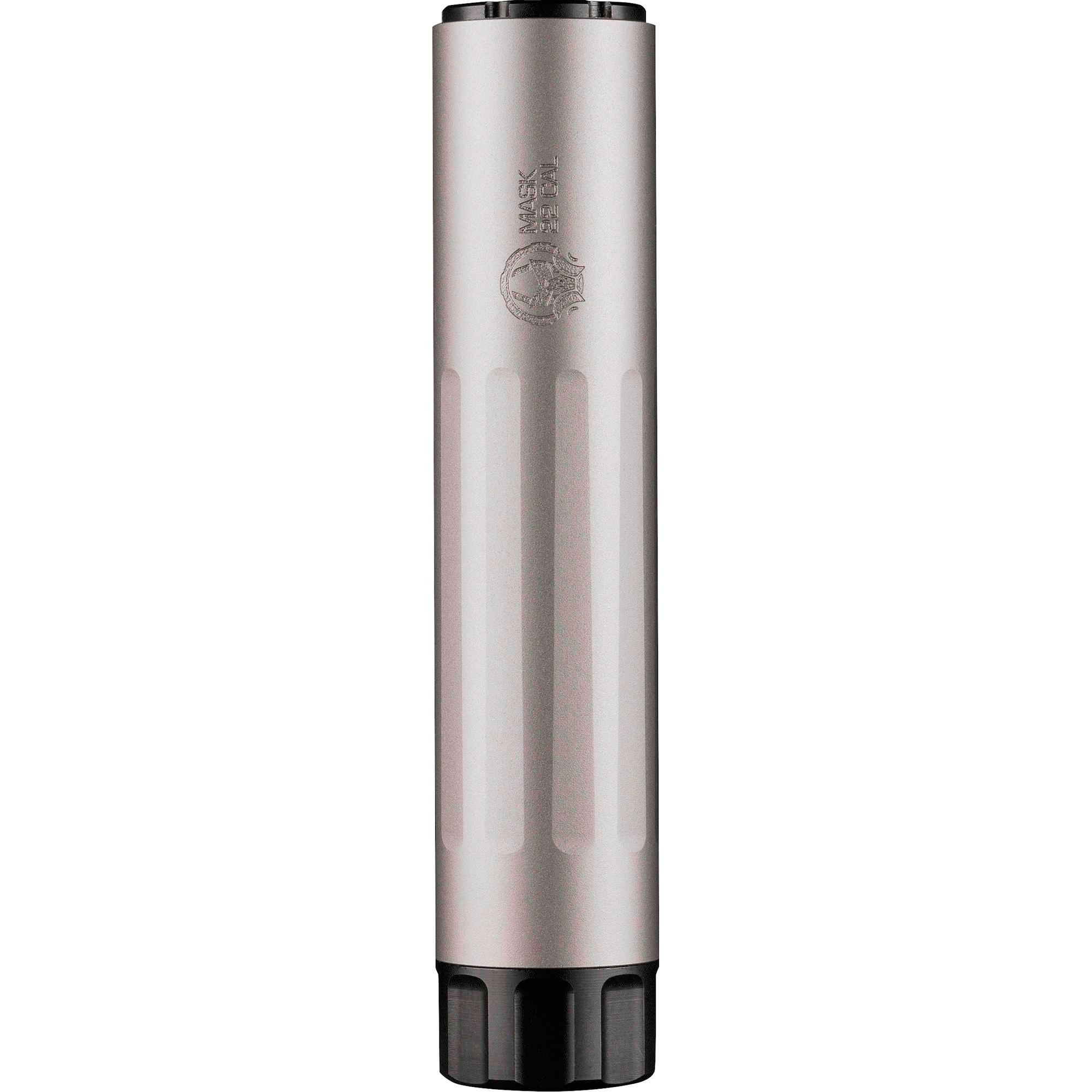 Dead Air Silencer Mask-HD .22LR Suppressor .22LR Stainless Steel/Titanium Silver