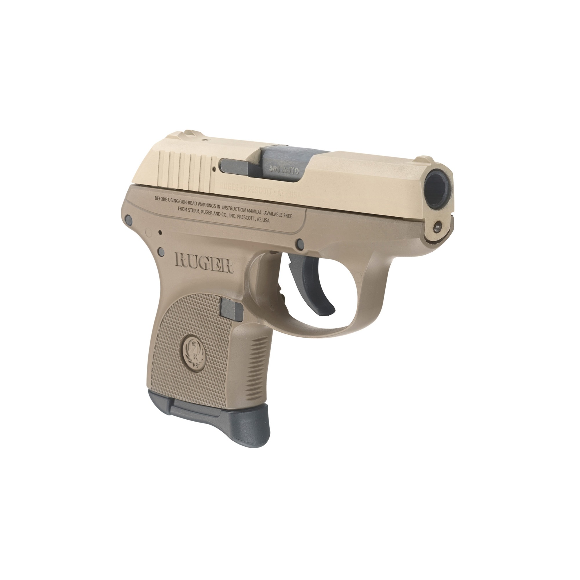 RUGER LCP 380ACP 2.75" FDE/SAGE 6RD