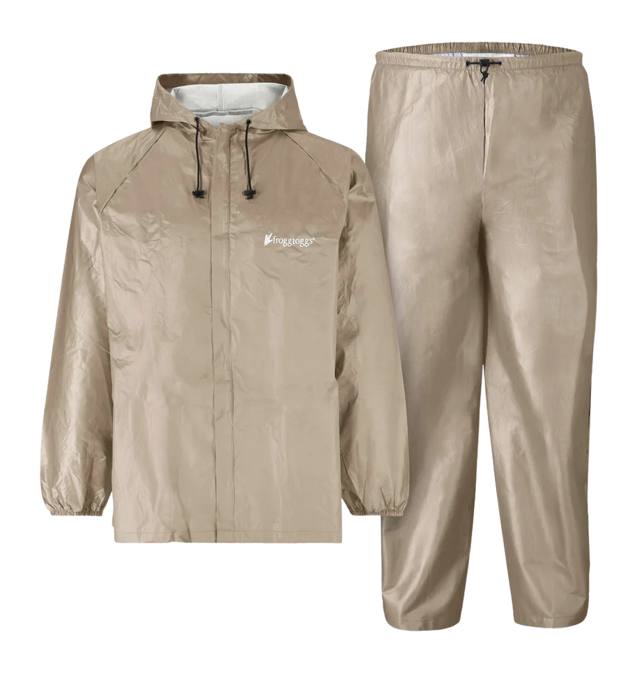 FROGG TOGG UL12104-04LG ULTRA-LITE2 RAIN KHAKI LG