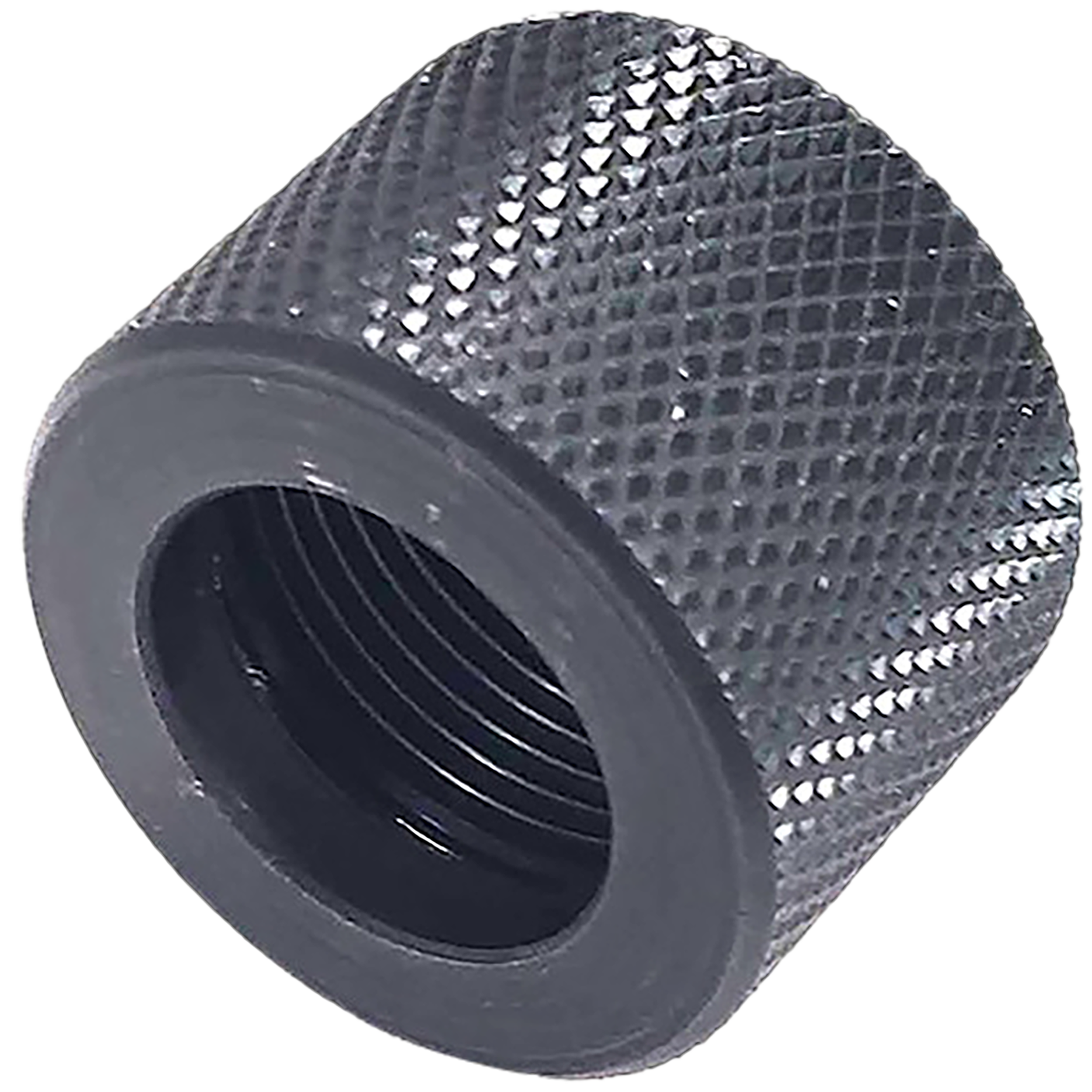 HK 50970172 H&K Thread Cap 45 ACP Fits H&K 45/USP45C Tactical/USP45, Black Steel