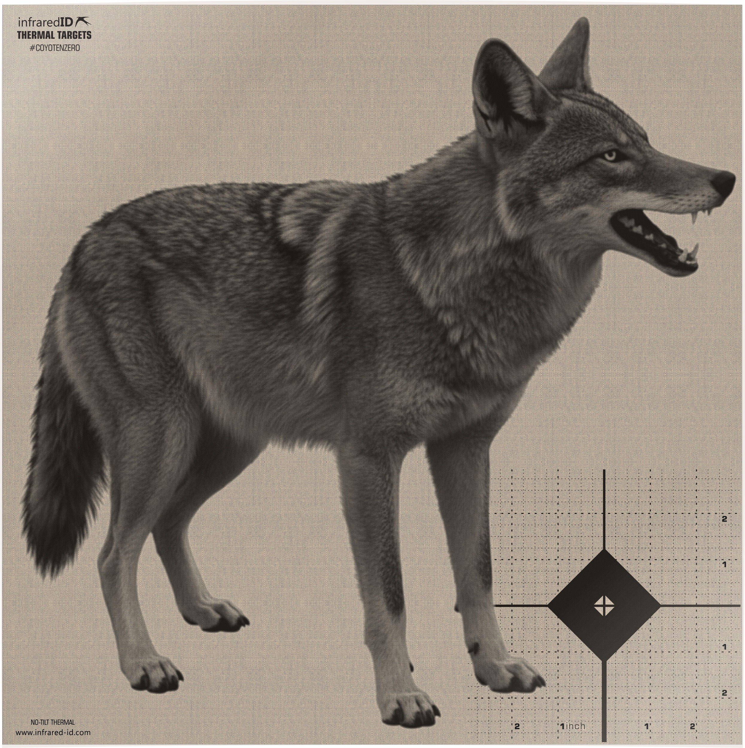 Infrared-ID Coyote and Zero Thermal Target Set
