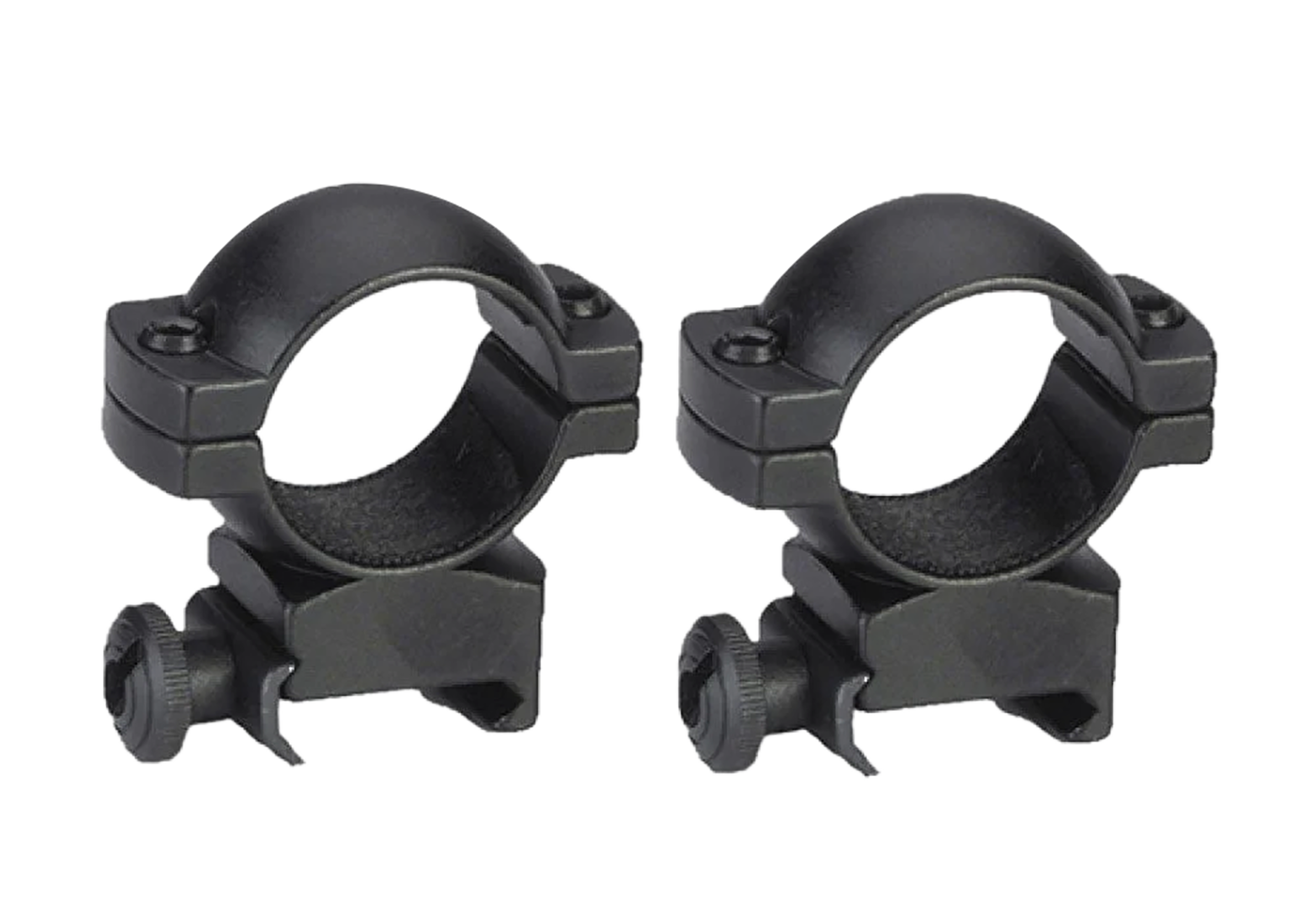 Traditions A793DS Scope Rings  Matte Black 1" High