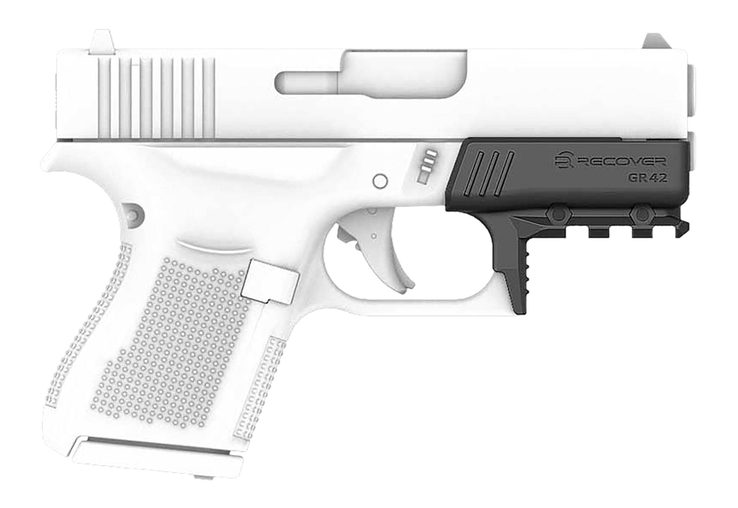 Recover Tactical GR4201 Rail Adapter for Glock 42 Black