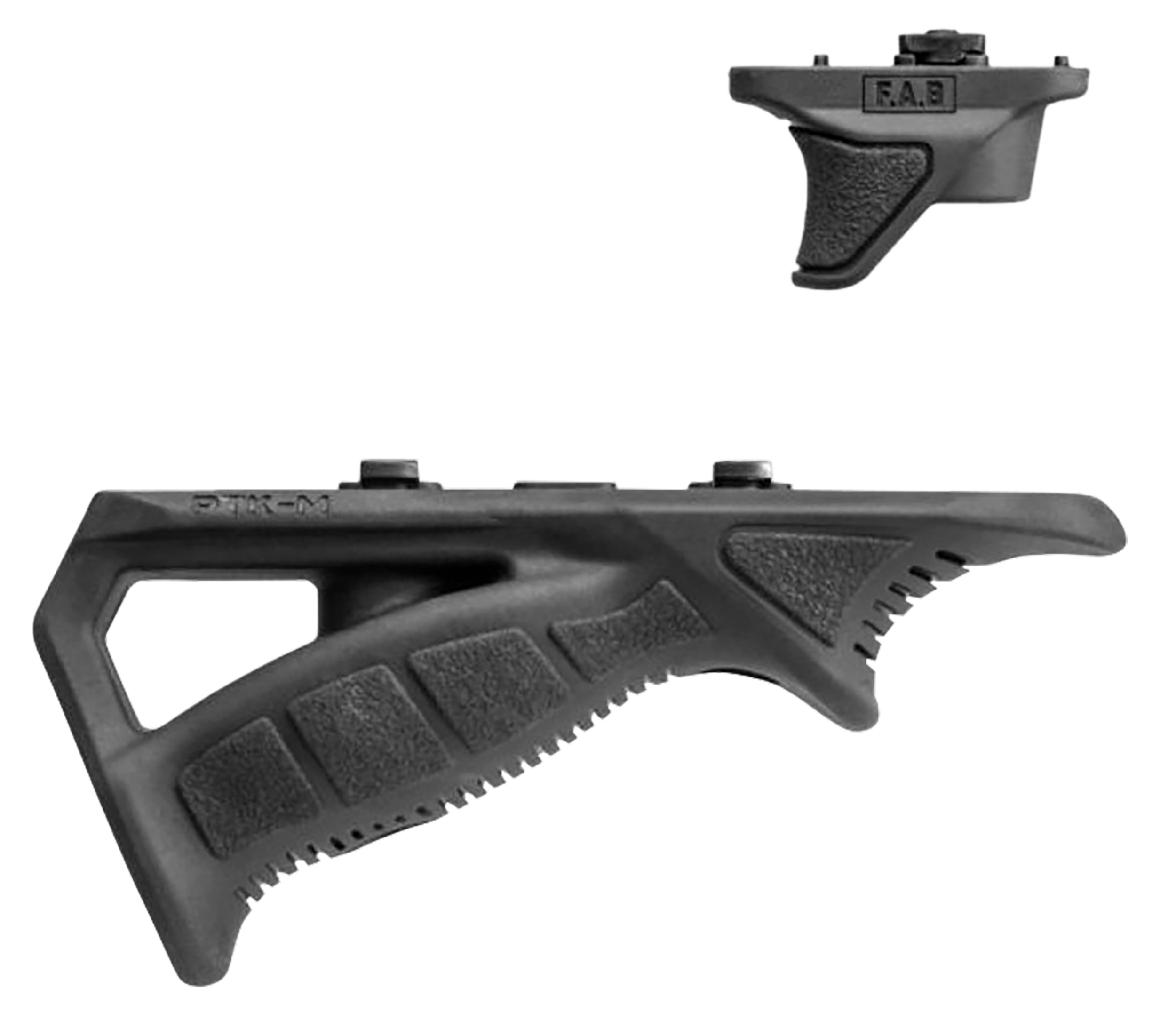 FAB Defense FXPTKMCB PTK-M Rubberized M-LOK Compatible Ergonomic Pointing Grip Combo Pack Black