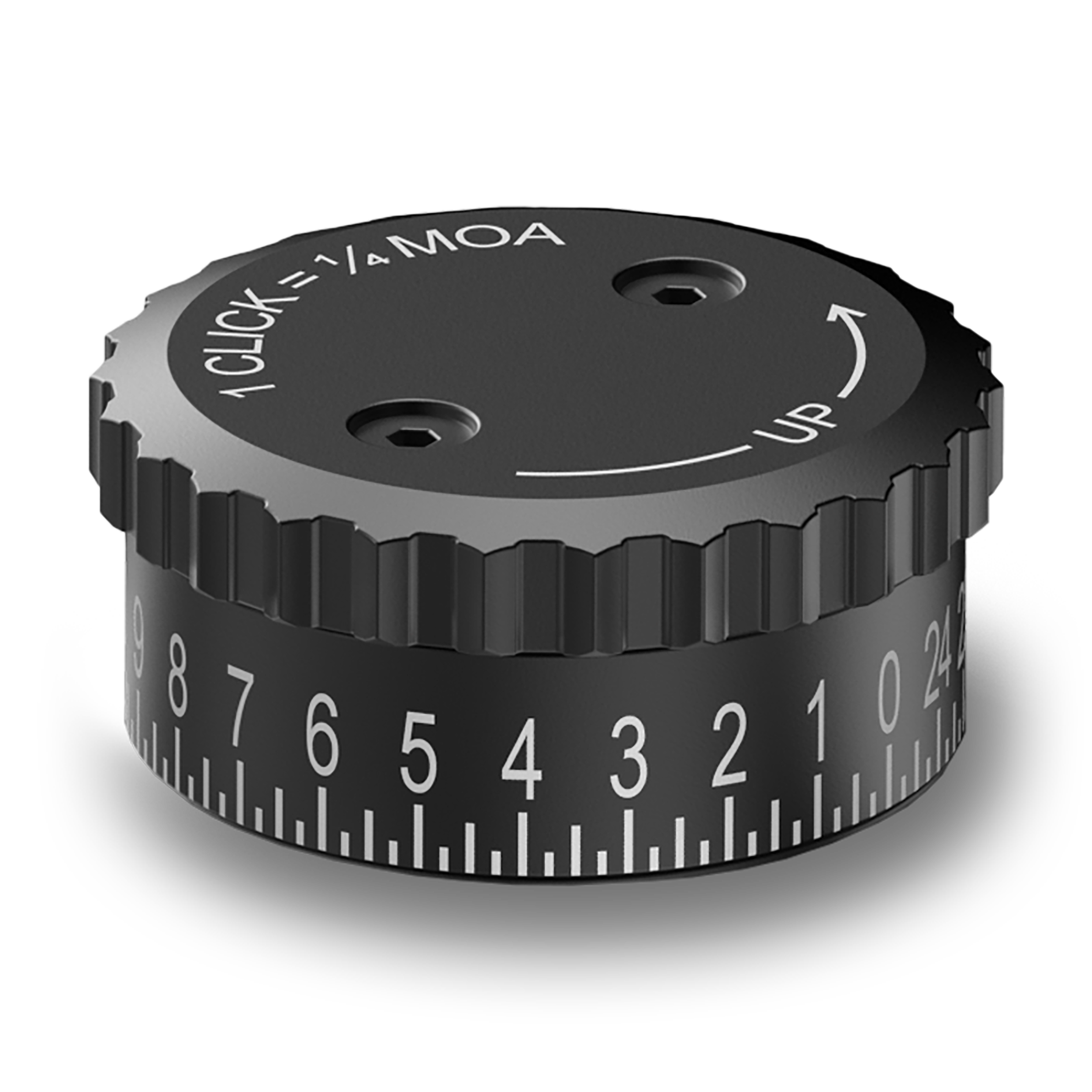 Burris 626402 Knob Synergy Advanced Exposed Black Aluminum Compatible w/ Fullfield Rifle Scope