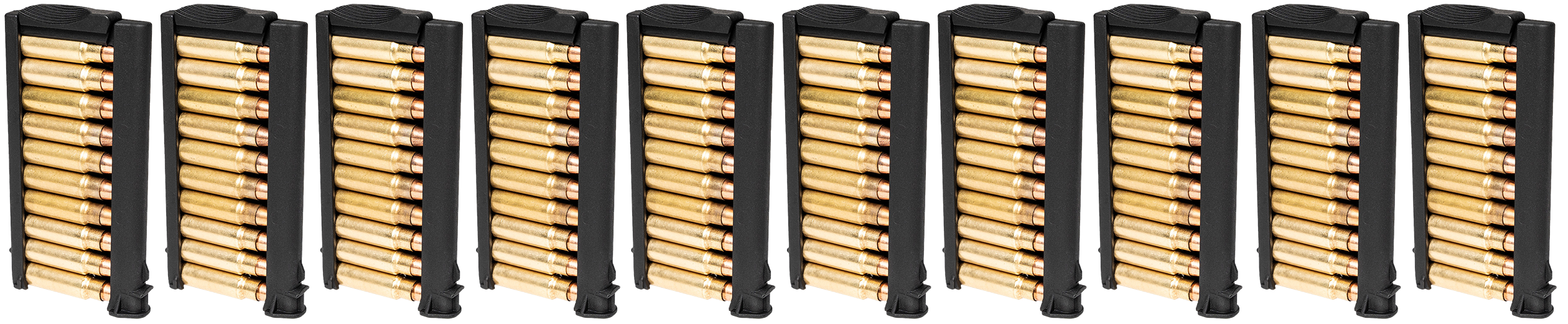 Kel-Tec PR5750010 PR-5.7 Stripper Clip 10rd Black Polymer 10 Pack